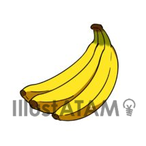 かわいいバナナ2