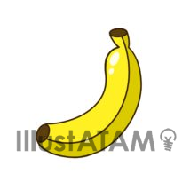 かわいいバナナ4