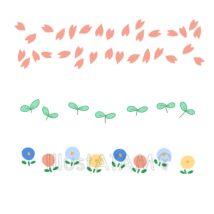 4月のライン（花）