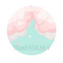 4月の背景（桜吹雪）,4月の桜,4月の桜吹雪,お花見,卒業,春,桜の花びらのイラスト素材