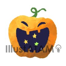 ハロウィンかぼちゃイラスト12