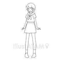 6頭身のキャラクター