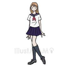 8頭身の女の子キャラ