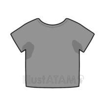 Tシャツの脇の汗染み