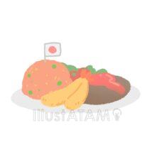 おいしそうなお子様ランチ