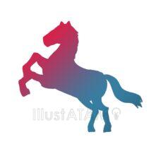 おしゃれなかっこいい馬