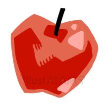 おしゃれなかわいいりんご