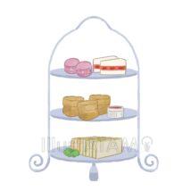 おしゃれなアフタヌーンティー