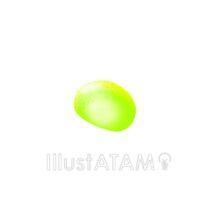 おしゃれなグミ（黄緑色）