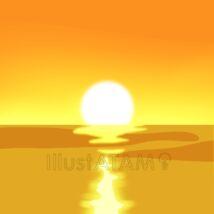 おしゃれなサンセット