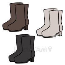 おしゃれなブーツ（3色）