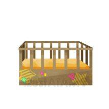 おしゃれなベビーベッド