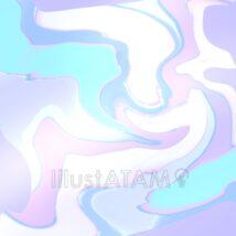 おしゃれなホログラムの背景