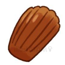 おしゃれなマドレーヌ（チョコ）