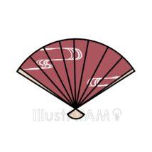 おしゃれな扇子（和柄）