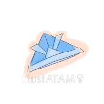 おしゃれな折り紙（かぶと）,折り紙のイラスト素材