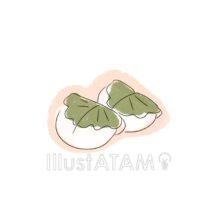 おしゃれな柏餅