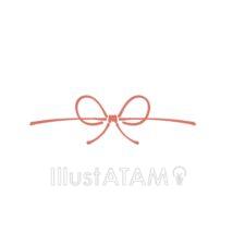 おしゃれな水引（赤色）