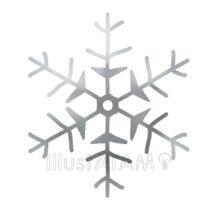 おしゃれな氷の結晶