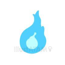 おしゃれな火の玉