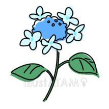 おしゃれな簡単なあじさい