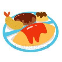 お子様ランチ（オムライス）