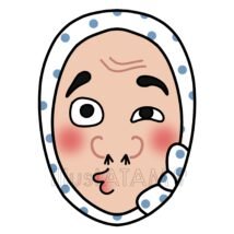 お面（ひょっとこ）,お祭り,お面,伝統,和風のイラスト素材
