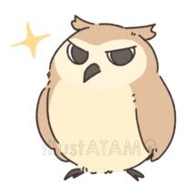かっこいいかわいいフクロウ,かっこいい,かっこいい動物,フクロウ,動物,鳥のイラスト素材