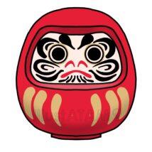 かっこいいだるま（赤色）