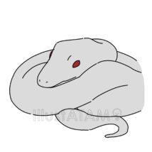 かっこいいリアルなヘビ