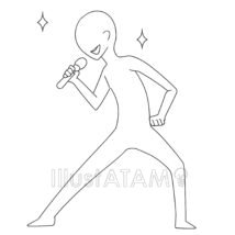 かっこいい歌う