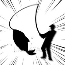 かっこいい釣り