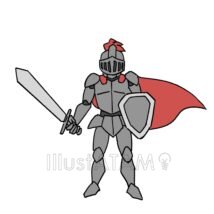 かっこいい騎士