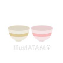 かわいいおちょこ（2個）