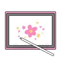 かわいいお絵かき