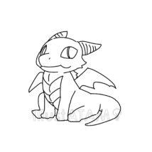 かわいいかっこいいドラゴン