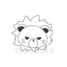 かわいいかっこいいライオン