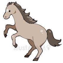 かわいいかっこいい馬