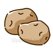 かわいいじゃがいも