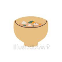 かわいいみそ汁（白だし）