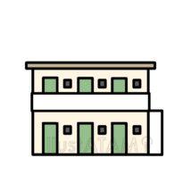 かわいいアパート