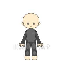 かわいいウェットスーツ