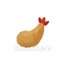 かわいいエビフライ