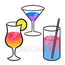 かわいいカクテル