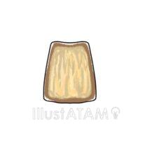 かわいいカヌレ（断面）