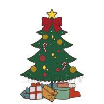 かわいいクリスマスツリー（デフォルト）