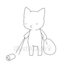 かわいいゴミ拾い