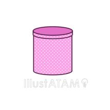 かわいいゴミ箱（ピンク色）
