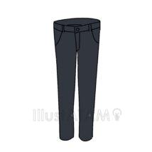 かわいいジーンズ（黒色）