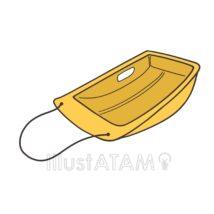 かわいいソリ（黄色）